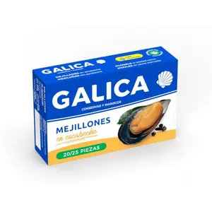GALICA MEJILLONES ESCABECHE 20/25 111G