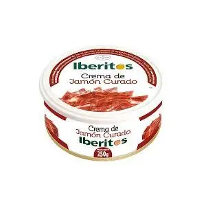 IBERITOS CREMA JAMON CURA 250G