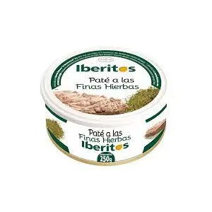IBERITOS PATE FINAS HIERB 250G