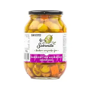 SABROSITA ACEITUNA ALIÑADA DESH.400G