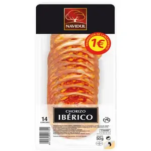 NAVIDUL CHORIZO IBERICO 45G PVP 1E