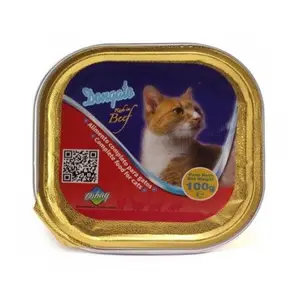 DON GATO COMIDA TARRO BUEY 100G