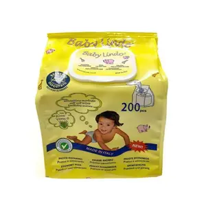 BABY LINDO TOALLIT C/TAPA 200U