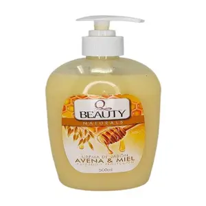 Q BEAUTY JABON AVENA/MIEL 500ML
