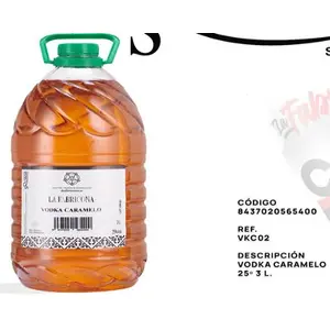 BAYYANA VODKA CARAMELO 3L