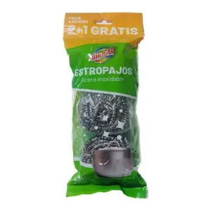 MIHOGAR ESTROPAJO INOXIDABLE 3U