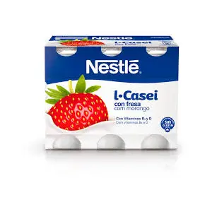 NESTLE L-CASEI FRESA PACK6