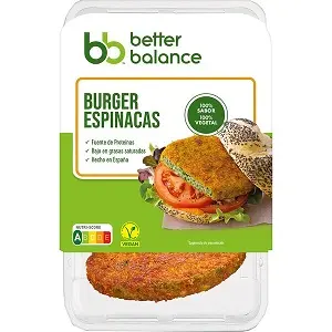 CAMPOFRIO BETTER BALANCE BURGUER ESPINACA 160G