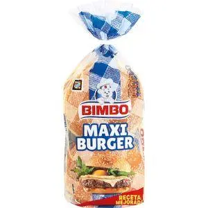 BIMBO MAXI BURGUER RECETA MEJORADA 4U 300G
