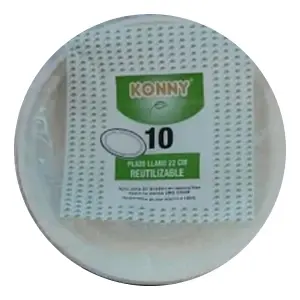 KONNY PLATOS REUT 22CM 10UND