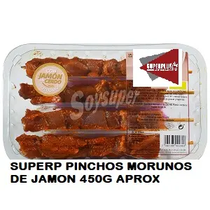 SUPERP PINCHOS MORUNOS DE JAMON 450G APROX