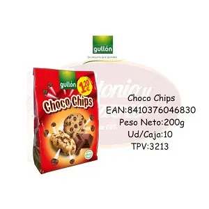 GULLON CHOCO CHIPS 175G PVP 1.20E