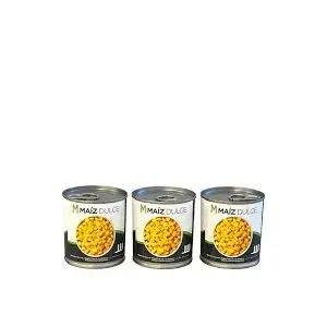 JJJ MAIZ DULCE LATA 1/4 KG PACK 3