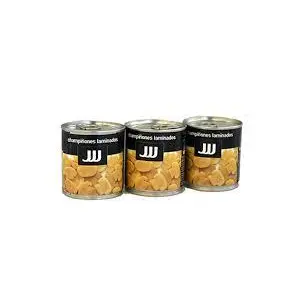 JJJ CHAMPIÑON LAMINADO LATA 1/4 KG PACK 3
