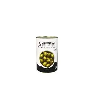 JJJ ACEITUNAS RELLENAS ANCHOA LATA 1/2KG