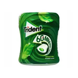 TRIDENT 60MIN BOTE SPEARMINT 68.2G
