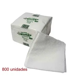 PRACTIKO SERVILLETA BLANCA 30X30 1 HOJA 80UND