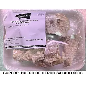 SUPERP HUESO DE CERDO SALADO 500G APOX