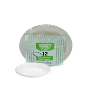 KONNY PLATO HONDO 20.5CM PLASTICO REUT 12UND