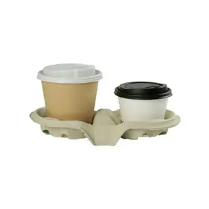 KONNY BANDEJA PORTA 2 VASOS CARTON 24UND