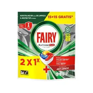 FAIRY DETERGENTE LAVAVAJ.PLATIUM 15+15UND