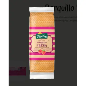 FLORBU BARQUILLO FRESA 200G 1E