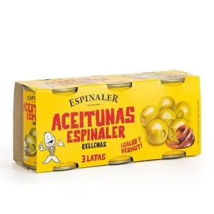 ESPINALER ACEITUNAS RELLENAS LATA 50GX3UND