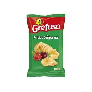 GREFUSA PATATAS CAMPESINAS 110G 1.40E