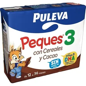 PULEVA PEQUE 3 CREC.CACAO 3*200ML