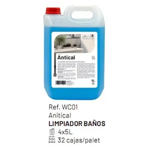 SONESA LIMPIADOR BAÑOS ANTICAL 5L