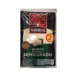 NAVIDUL L.QUESO SEMICURADO 110G 2€