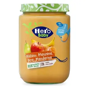 HERO BABY PLATANO MANZANA PERA MANDARINA 190G