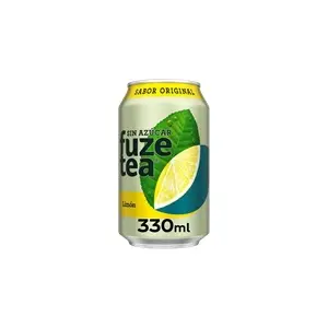 FUZE TEA LIMON LATA SIN AZUCAR 33CL