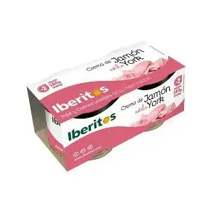 IBERITOS CREMA DE JAMON YORK 2x80G
