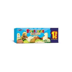 ARTIACH DINOSAURUS CHOCO BLANCO 88G 1.40€