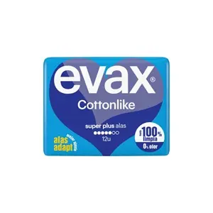 EVAX COTTONLIKE SUPER PLUS ALAS 12U