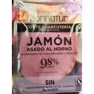 ARGAL JAMON ASADO AL HORNO 100G PVP 2€