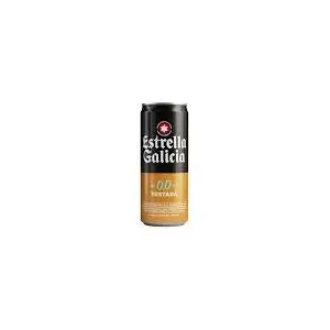 ESTRELLA GALICIA SIN 00 TOSTADA LATA 33CL