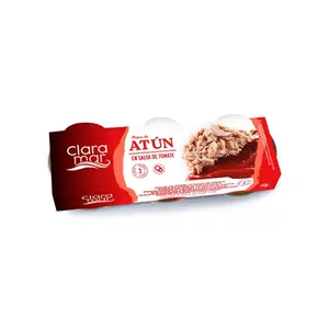 CLARAMAR ATUN EN SALSA DE TOMATE PACK 3X80G