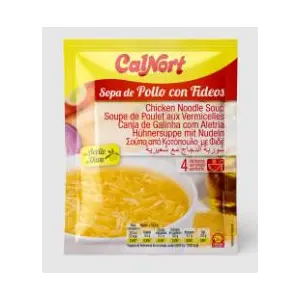 CALNORT SOPA DE POLLO CON FIDEOS 66G