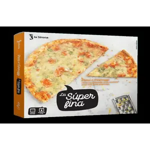 SIRENA PIZZA SUPER FINA 4 QUESOS 450G