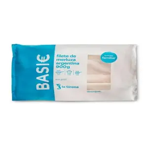 SIRENA FILETES MERLUZA SIN PIEL 900G BASIC