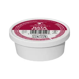 SIRENA VASITO HELADO NATA/FRESA 100ML