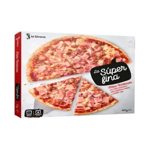 SIRENA PIZZA SUPER FINA BARBACOA 400G