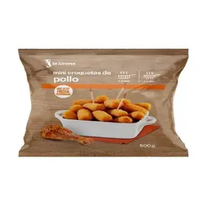 SIRENA MINI CROQUETAS POLLO 500G