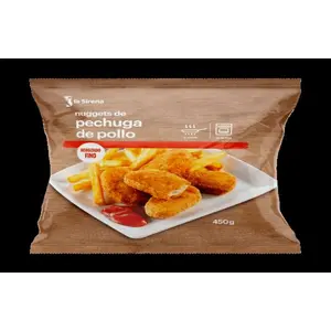 SIRENA NUGGETS PECHUGA 450G