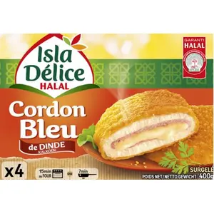 SIRENA I.D HALAL CORDON BLEU PAVO 400G