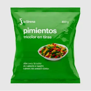 SIRENA PIMIENTO TRICOLOR 450G