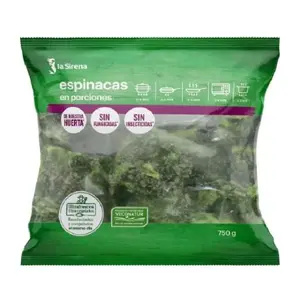 SIRENA ESPINACAS 750G