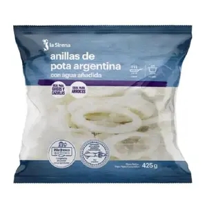 SIRENA ANILLAS DE POTA ARGENTINA 425G